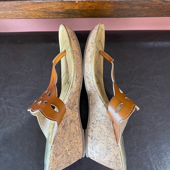 Sam & Libby wedge slide on shoes size 9 - Picture 10 of 13